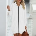 thumbnail image 4 of SHE IS Sweatshirt for Women Crop Womens Oversized Graphic Hoodies Tunic Sweatshirts for Women Cotton Fall Winter Womens Tops 2025 My Orders Placed, 4 of 5