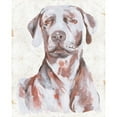 thumbnail image 3 of Wang, Melissa 12x14 Black Modern Framed Museum Art Print Titled - Sitting Dog I, 3 of 5