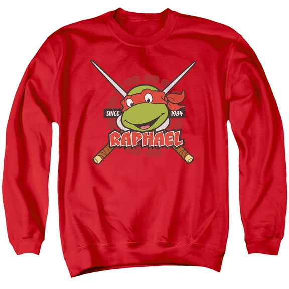 TMNT Teenage Mutant Ninja Turtles Raphael Since 1984 Unisex Adult Crewneck Sweatshirt