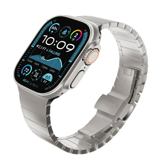 Correa KADES Titanium compatible con Apple Watch Ultra 2 de 42 a 49 mm