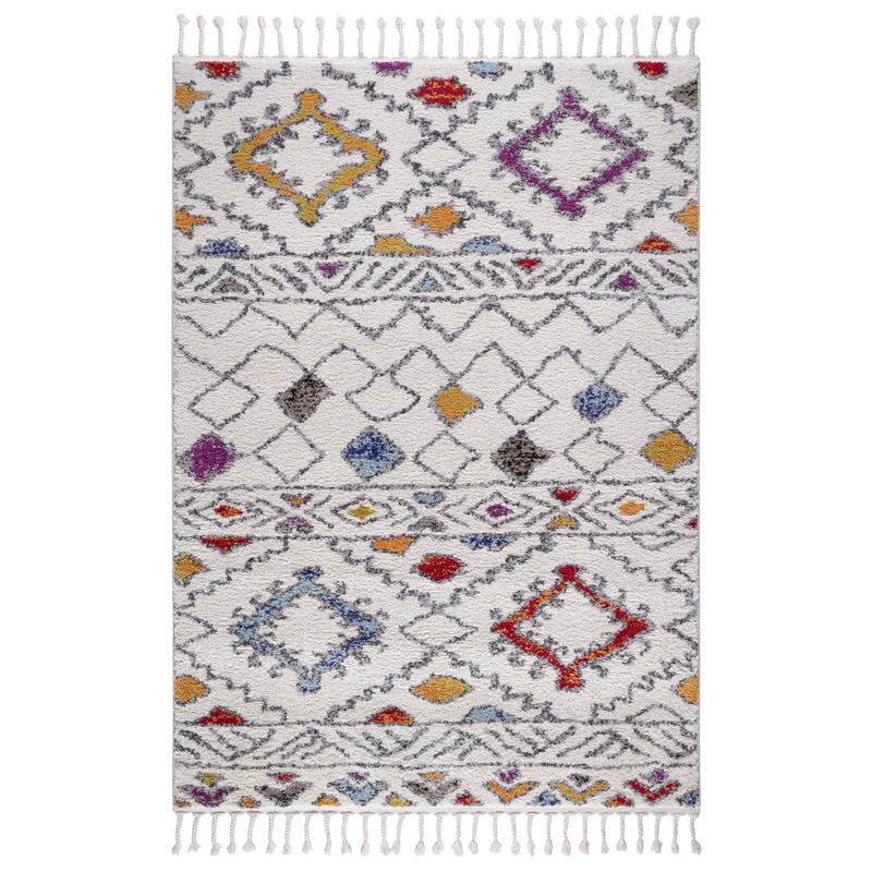 Allstar Living Room Area Rug with Partitioned Diamond design - Walmart.com