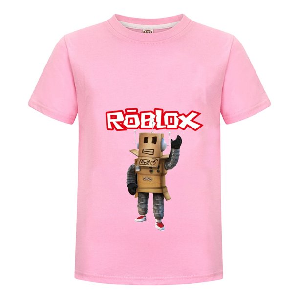 Camiseta Roblox para Niño con Personajes, Playera Infantil Estilo Gamer, Ropa de Verano para Fans del Videojuego