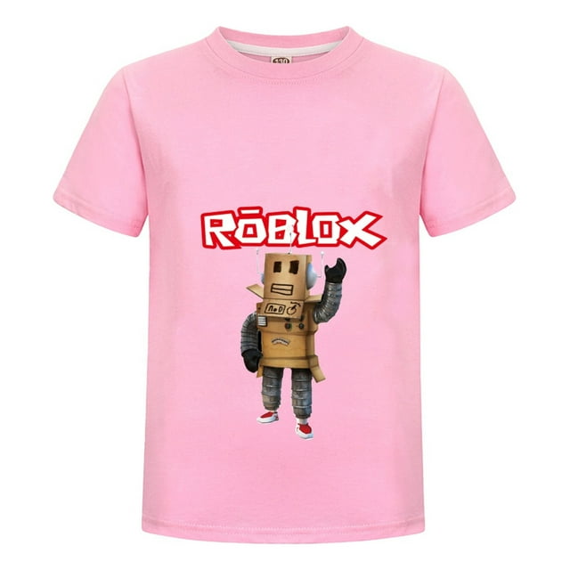 Camiseta Roblox para Niño con Personajes, Playera Infantil Estilo Gamer, Ropa de Verano para Fans del Videojuego