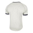 thumbnail image 6 of Men’s Short Sleeve Round Neck T-Shirt Front Placket Contrast Color Cuffs Summer Top, 6 of 7