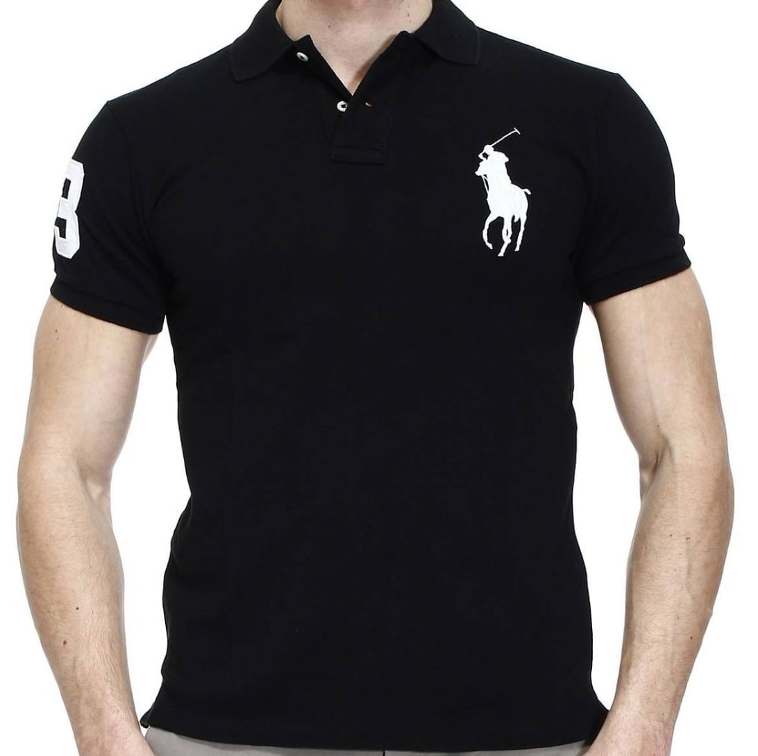 NWT Ralph Lauren Boy/'s S//S Big Pony Crested Mesh Polo Shirt Sz 5 6 NEW $40