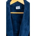 thumbnail image 3 of BC BARE COTTON Kids Microfiber Fleece Hooded Robe - Boys - Navy Blue - Medium, 3 of 5