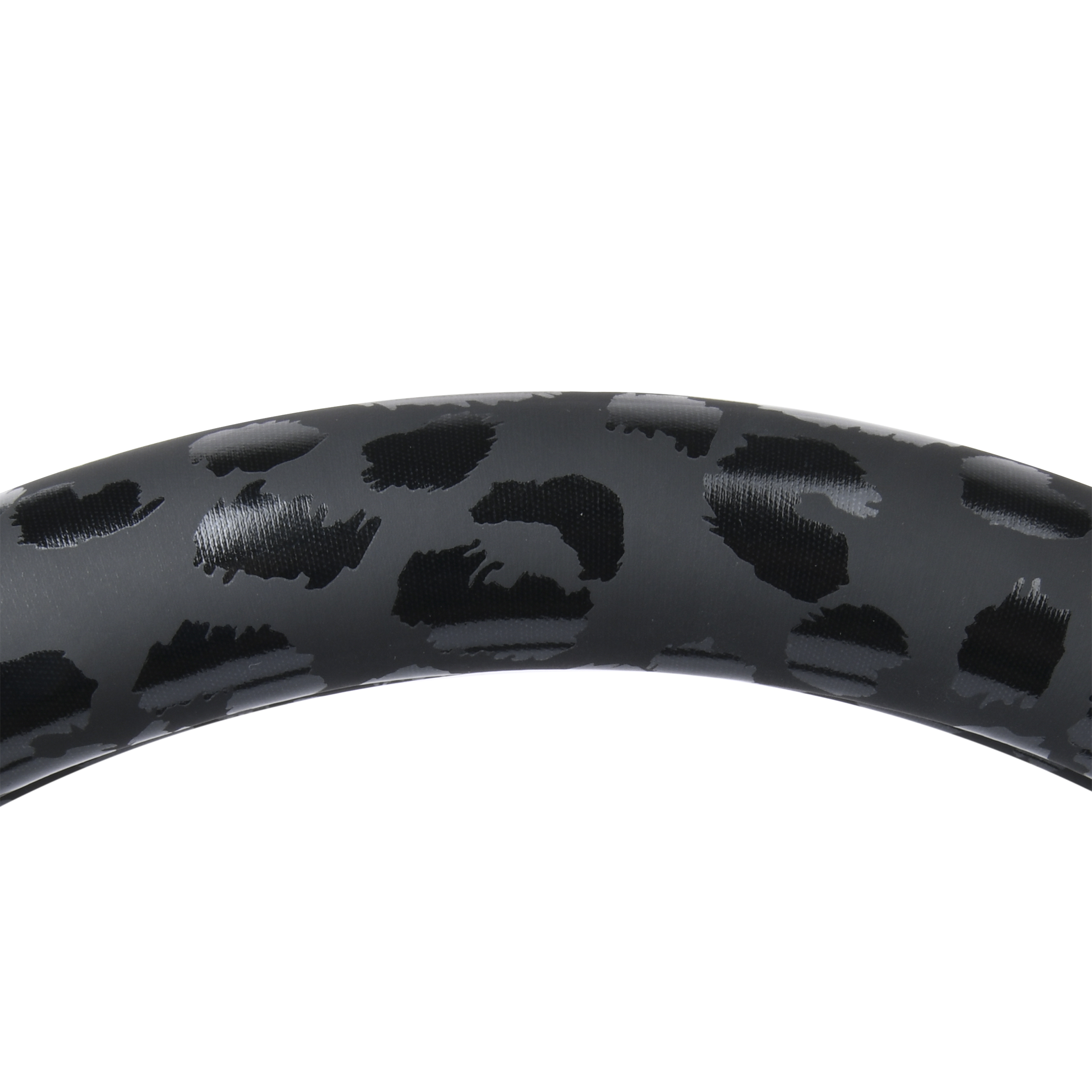 Auto Drive Black Leopard Steering Wheel Cover Universal photo 4