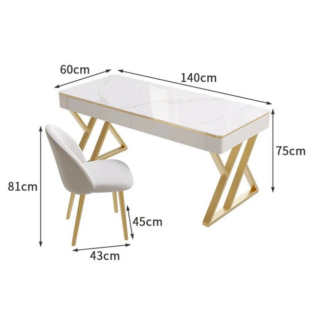 Keyboard Multifunctional Office Desks Executive Luxury Laptop White Office Desks Conference Storage Scrivania Room Furnitures My Lux Decor Round