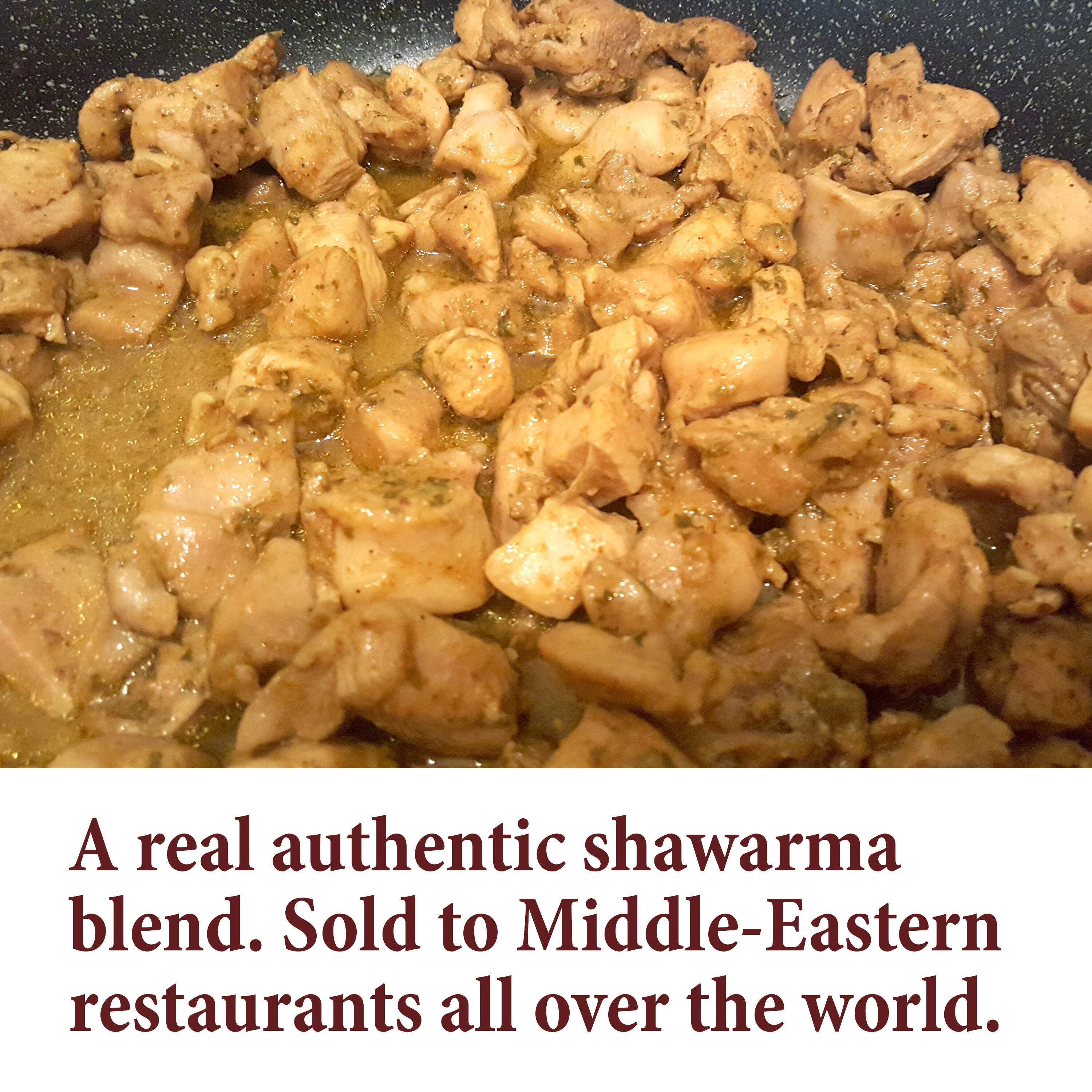 The Spice Way - Shawarma Seasoning Blend - Recipe Included (meat and poultry rub/meat and poultry spice) - 32 Oz.