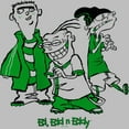 thumbnail image 2 of Girl's Ed, Edd n Eddy Green Characters Graphic Tee Athletic Heather Small, 2 of 5