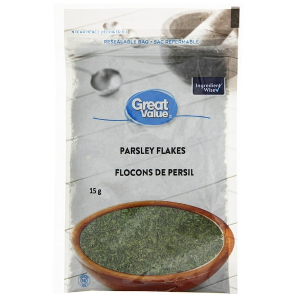 Great Value Parsley Flakes, 15 g