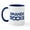 White/Navy Inside, variant on CafePress - Amanda Rocks Mug - 11 oz Ceramic Mug - Novelty Coffee Tea Cup