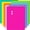 8 Color, variant on 2" x 4" Colored Labels Stickers, Green Bright, 24 Sheets, 240 Labels for Laser/Inkjet Printer, Printable Sticker Labels, Permanent Adhesive