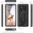 thumbnail image 4 of ArmadilloTek Vanguard Designed for Samsung Galaxy Note 9 Case (2018 Release) Military Grade Full-Body Rugged with Built-in Screen Protector & Kickstand - Black, 4 of 6