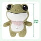 thumbnail image 4 of Muñeca De Peluche De Rana, Juguete De Peluche De Rana De 11,4 Pulgadas Para Sofá, Dormitorio, Rana De Peluche De Pie Para Regalo De Niños Y Niñas, Muyoka Hogar, 4 of 7