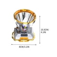thumbnail image 3 of Amzcrzy Electrónica para hombres Organizador de electrónica Cámara digital Faros LED de luz potente, zoom, carga, exteriores, pesca nocturna, disparo remoto, linterna de exterior, lámpara de minero m, 3 of 3