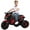 Red, variant on HNH Kids Motorcycle for 3-6 Year old, 3-Wheels Ride On Motorcycle, 12V Battery Powered Motorbike with PU Seat, Training Wheels/Manual Throttle/Lighting Wheels/Wireless,Red