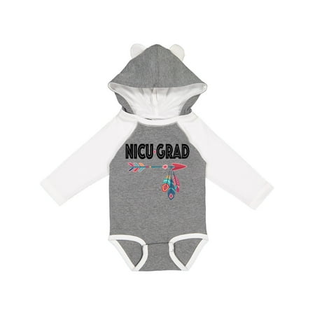 

Inktastic NICU Grad Tribal Arrow Baby Gift Gift Baby Girl Long Sleeve Bodysuit