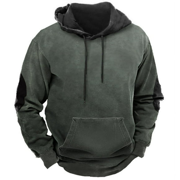 Fanxing Clearance Deals Southwest Amrican Sweatshirt for Men Aztec Tribal Hoodies Pullover Tops Drawstring Sweatshirt Blouse 2025 Hoodie Tops Pullover