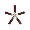thumbnail image 2 of Westinghouse Swirl 52 in. Brushed Nickel Brown Indoor Ceiling Fan, 2 of 3