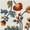 Beige, variant on Well Woven Neveh Grey Floral Indoor/Outdoor High-Low Pile Runner 2'7" x 9'10"