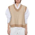 thumbnail image 1 of Gilet Sans Manches Tricoté Mode Décontractée pour Femmes, 1 of 3