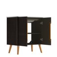 thumbnail image 6 of FFZ U136-Etna30F-308 Etna 30" Brushed Black Oakt Bathroom Vanity With Sink, Freestanding & Wall Mounted Bathroom Cabinet Options For Modern Bathrooms, Kd, 6 of 6