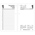 thumbnail image 1 of Recarga de calendario de escritorio AT-A-GLANCE 2025 para uso diario, 9 x 15 cm, hojas sueltas, 1 of 4