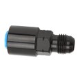 thumbnail image 3 of Quick Disconnect EFI Fitting, Black Anodized Aluminum Alloy with Precise Thread Engagement for Fuel Filters and Fuel Rails, 3 of 7