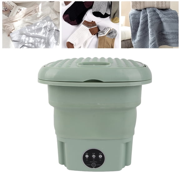 Mini Lavadora Potable, Calcetines De Ropa Interior Plegable Con Motor De Alta Velocidad Para Adecuado Dormitorios Apartamentos Hogares De Enfermería