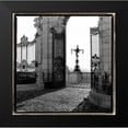 thumbnail image 2 of DeNardo, Laura 20x20 Black Modern Framed Museum Art Print Titled - Gates to the Royal Palace, Budapest, 2 of 5