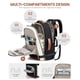 thumbnail image 4 of Mochila de viaje LOVEVOOK Carry On de 40 litros para mujer con portátil de 17 pulgadas, 4 of 9