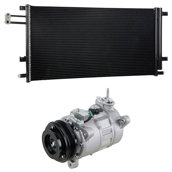 For Chevy Silverado 1500 2014-2016 AC Compressor w/ A/C Condenser Drier - BuyAutoParts