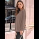 thumbnail image 5 of Camisas de Larga para Mujer, Blusas de Encaje, Ropa Informal de Negocios, Moda de Otoño, Blusas Tejidas Y2k Caqui XL, 5 of 8