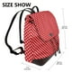 thumbnail image 2 of Disketp Red Polka Dot Mochila de Cuero para Mujer, Bolso de Espalda Antirrobo con Estilo para Viaje, Trabajo y Uso Diario, 2 of 4