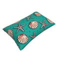 thumbnail image 3 of Binfone Starfish And Shell Standard Size Pillowcase, Long Staple Pure Cotton Envelope Closure Pillow Cover,16"X24", 3 of 9