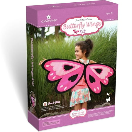 Butterfly Wings Kids Sewing Kit Craft For Girls Ages 8+