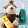 thumbnail image 2 of T is for Tame 4-in-1 Baby Hair Gift Set With Brush and Plush Monkey, 2 of 6