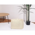 thumbnail image 7 of Unique Bargains Foldable Clothes Storage Bags with Handles Beige 23.5*19.5*11in, 7 of 7