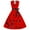 Red, variant on 1950s Polka Dots Dress Women V-Neck Sleeveless Swing Vintage Cocktail Party Dresses