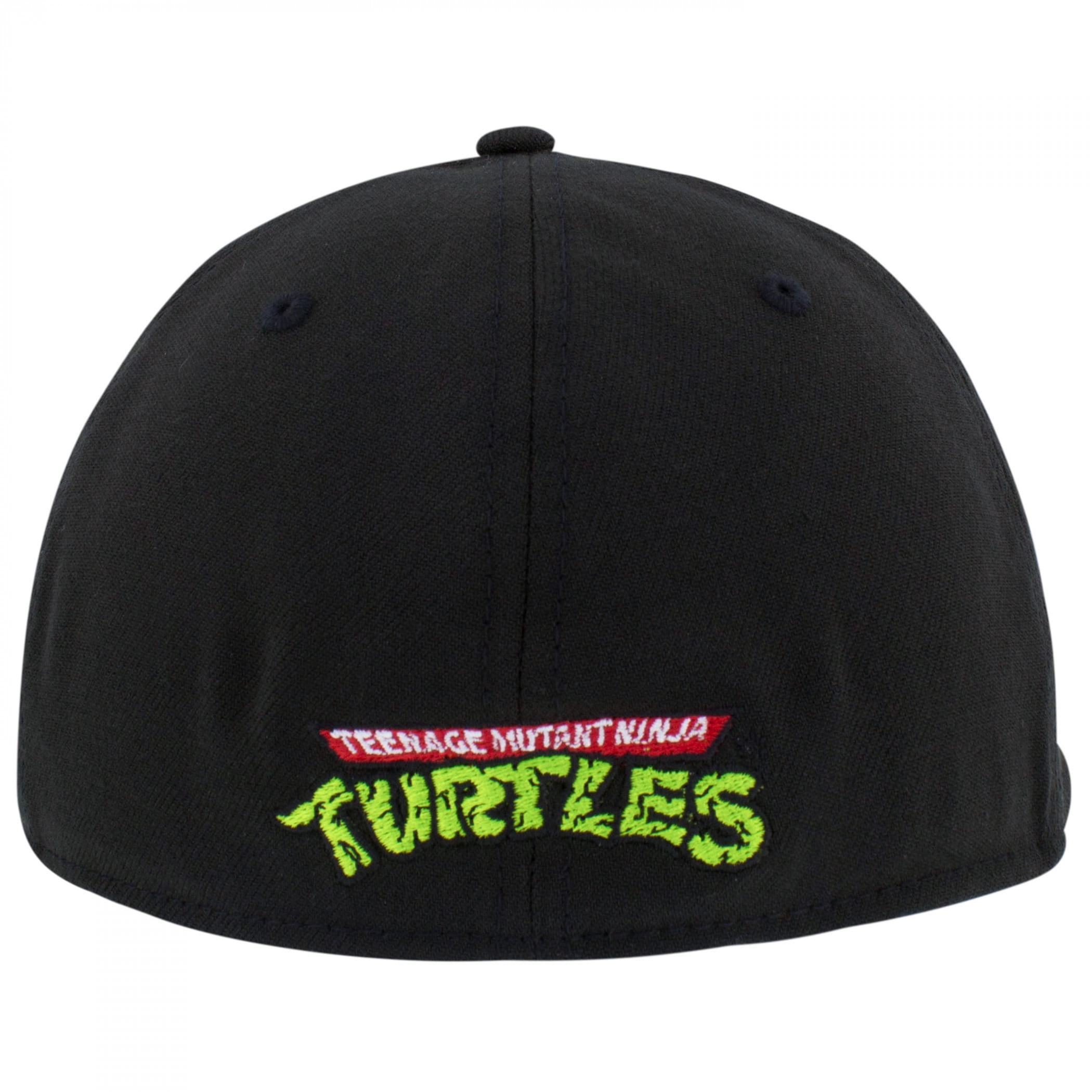 New Era Teenage Mutant Ninja Turtles 90's Logo 39Thirty Fitted Hat - Green, Multiple Sizes