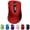 RED, variant on Wireless Mouse, 2.4GHz with USB Receiver, 1200 DPI Optical Tracking, 5 Buttons,Ambidextrous PC/Mac/Laptop -Purple