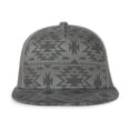 thumbnail image 2 of Outdoor Cap OC510P Printed 5-Panel Mesh Back Cap-Smokey-Aztec-Dark-Grey, 2 of 8
