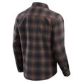 thumbnail image 3 of Men's Darius Rucker Collection by Fanatics Charcoal Philadelphia Eagles Classic Flannel Long Sleeve Button-Up Shirt, 3 of 4