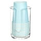 thumbnail image 3 of 4X Soporte de Dispensador de Vasos de AcríLico de Baño para Vaso de Papel Desechable, 3 of 7
