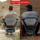 thumbnail image 4 of Silla de pesca compacta ultraligera plegable portátil con bolsa de transporte para senderismo y barbacoa, 4 of 5