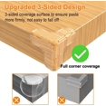 thumbnail image 4 of RUseeN 4 Pcs Large(Length: 1.7inch) Silicone Corner Protector Proofing,Table Corner Protectors,Strong Adhesive T Shaped Head Protector Table Corner Protectors for Furniture, 4 of 7