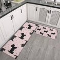 thumbnail image 2 of Scottish Terrier Kitchen Rugs Sets Of 2,Anti Fatigue Kitchen Mat Rugs Non Slip Washable,Decorative Kitchen Floor Mats for Kitchen,Sink,Laundry,17"x30"+17"x47", 2 of 7