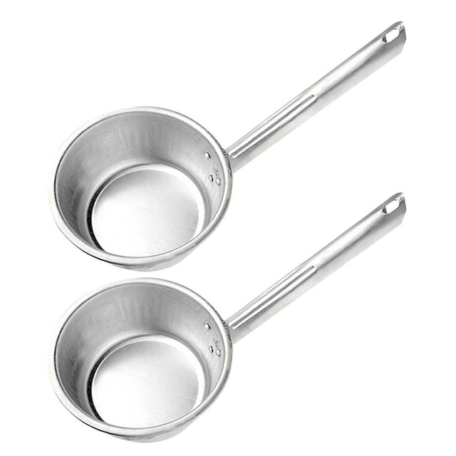 cucharones de metal para agua, cucharón de aluminio para cocina, cucharón para servir, cucharón para baño de agua