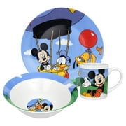 Disney Mickey Mouse Clubhouse 3-Piece Dinnerware Set